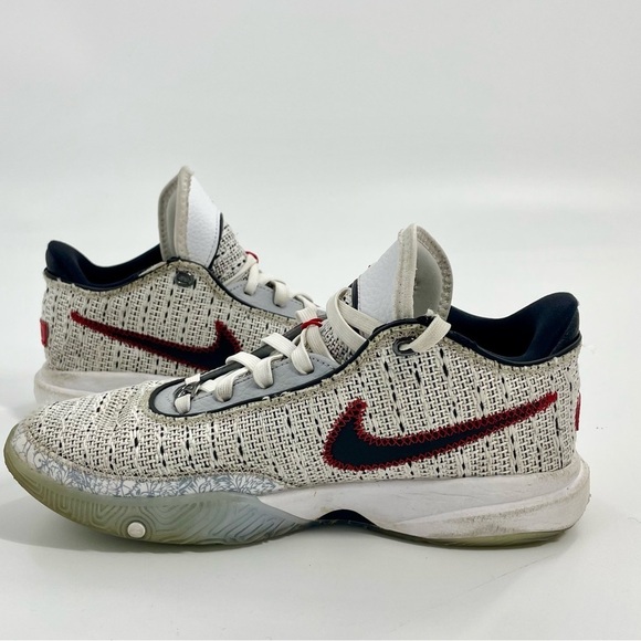 NIKE LEBRON 20 THE DEBUT Woven‎ Knit Sneakers Unisex Youth 6.5 Athletic Shoes - Picture 3 of 14